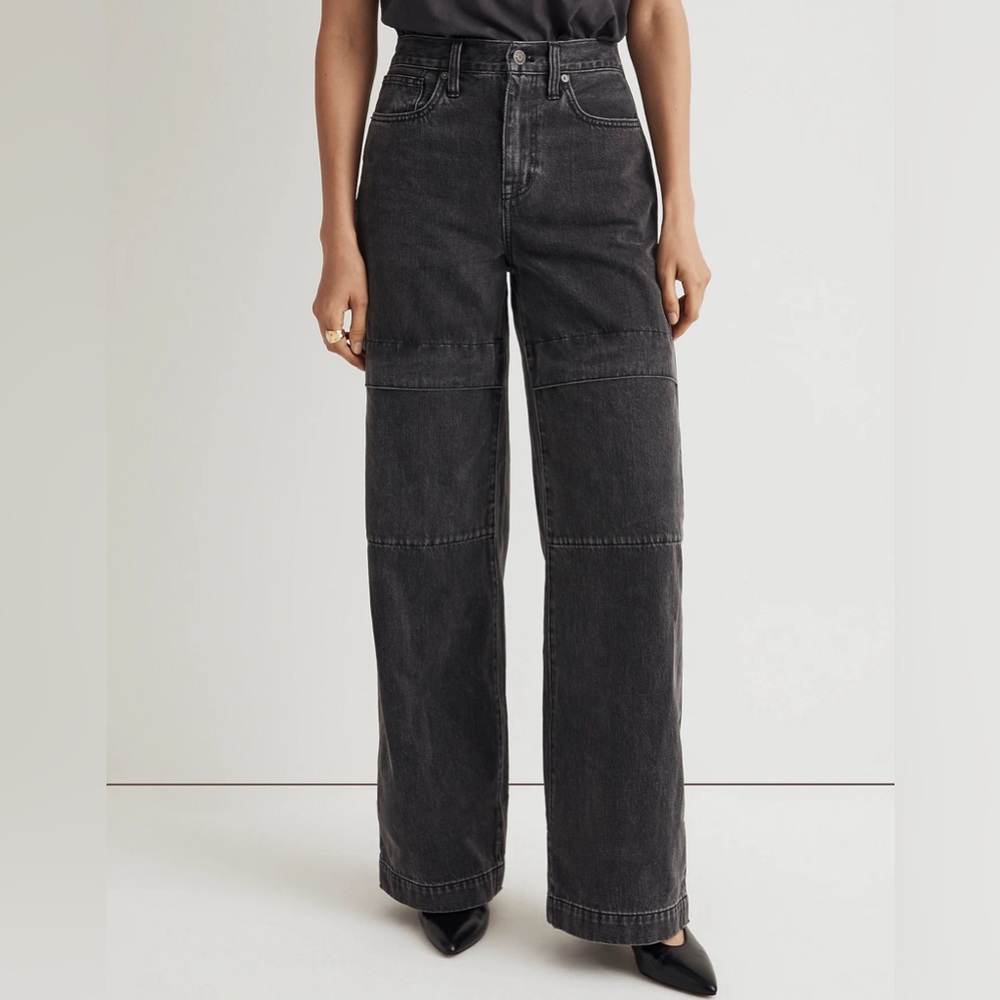 Superwide-Leg Jeans in Gunter Wash - Picture 2 of 5